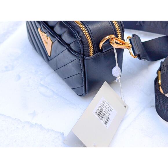 New Valentino Orlandi Quilted Leather Camera Bag | NWT | MSRP $260 - Picture 4 of 14